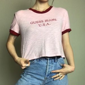 GUESS BABY TEE RINGER TEE